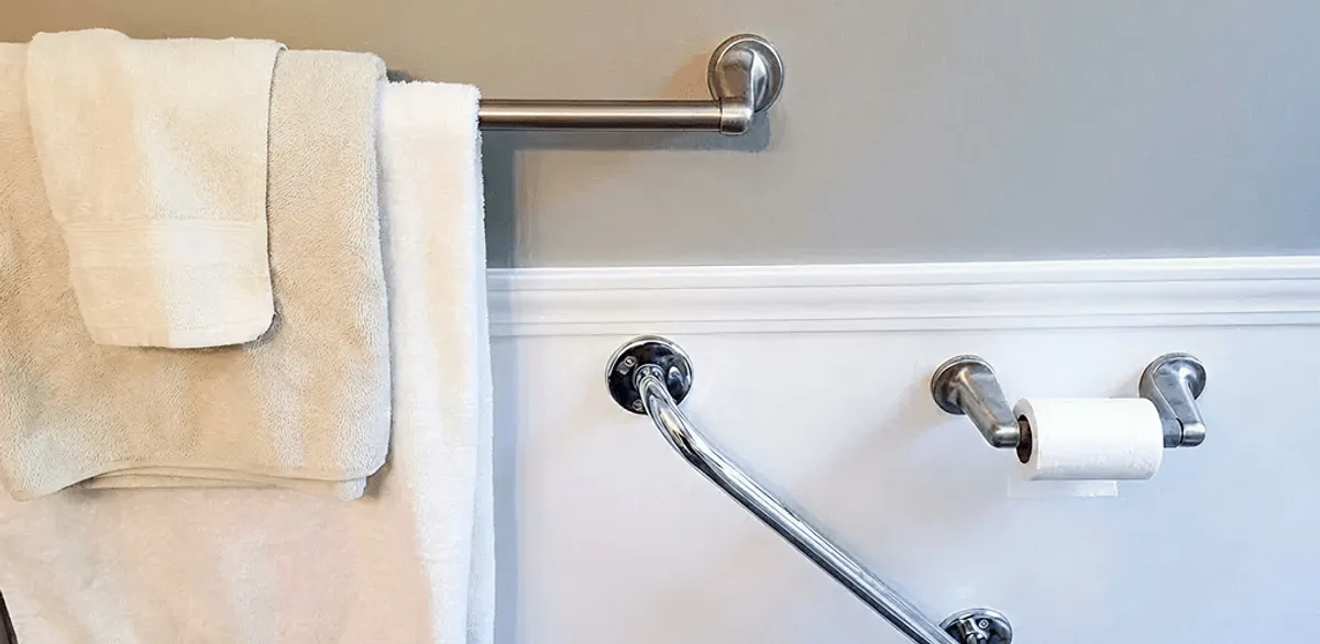 Bathroom grab bar installation for safety and accessibility in Riverside, CA
